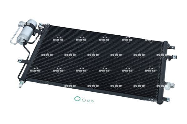 A/C condensator (met droger) past: VOLVO S60 I, S80 I, V70 II, XC70 I 2.0-3.0 11.97-04.10