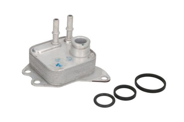 Olie radiator (bovenste  klein) past: CITROEN C5 III, C6  JAGUAR S-TYPE II, XF I, XJ  LAND ROVER DISCOVERY III, DISCOVERY IV, RANGE ROVER SPORT I  PEUGEOT 407, 607 2.7D 06.04-