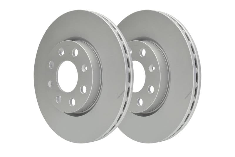 Brake disc Voor Links/Rechts past: ABARTH PUNTO  FIAT DOBLO, GRANDE PUNTO, PUNTO, PUNTO EVO, STILO  LANCIA YPSILON  OPEL ADAM, CORSA D, CORSA E 0.9-1.9D 10.01-