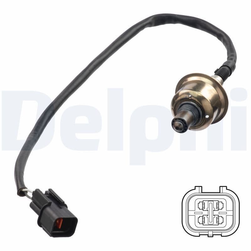 Lambda sonde (571mm) past: HYUNDAI I10 II 1.0/1.0LPG 08.13-12.19