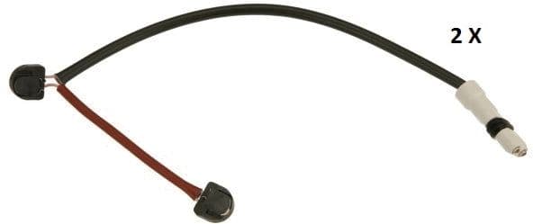 Sensor remblokslijtage Voor (hoeveelheid per verpakking: 2pcs) past: PORSCHE BOXSTER, BOXSTER SPYDER, CAYMAN 3.2/3.4 11.04-12.12