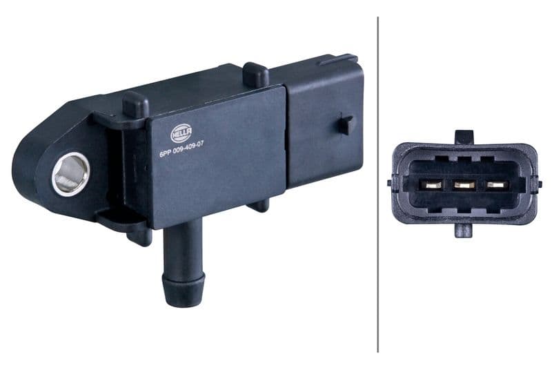 Uitlaatgassen druksensor (aantal pinnen: 3) past: ALFA ROMEO 159  CHEVROLET AVEO, CRUZE  OPEL ASTRA H, ASTRA H CLASSIC, ASTRA H GTC, ASTRA J, ASTRA J GTC, CASCADA, COMBO, COMBO TOUR 1.3D-2.0D 09.03-