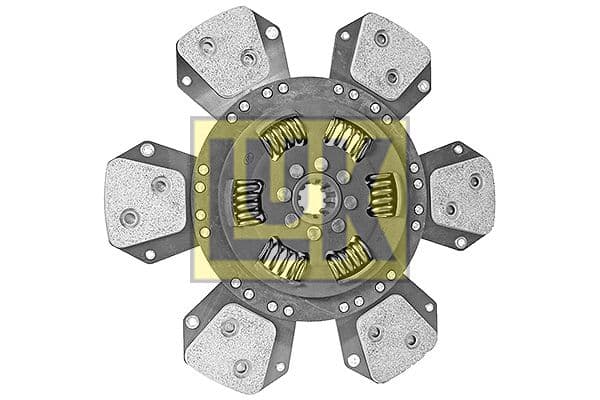 Koppelingsplaat/plaat (305mm  aantal peddels: 6) past: CASE IH 50, 60, 70  MC CORMICK C 50, C 60, C 70, CX 50, CX 60, CX 70, CX 75