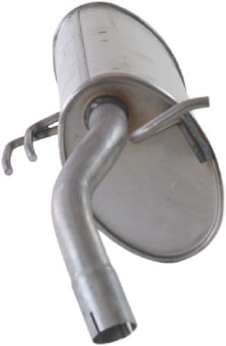 Uitlaatsysteem achterste geluiddemper past: MITSUBISHI COLT VI 1.1-1.3LPG 06.04-06.12