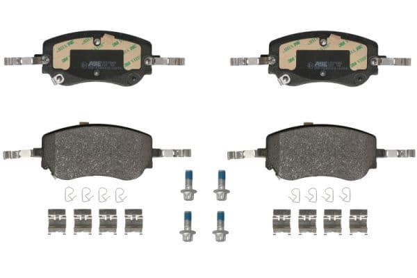 Remblokken set Voor , past: ABARTH 500E  FIAT 500, 500E, TIPO 1.0-Electric 09.12-