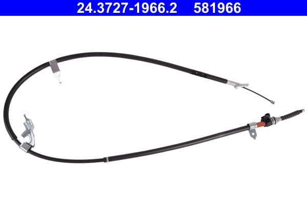 Handremkabel Achter Links (1697mm/1518mm) past: SUBARU TREZIA  TOYOTA VERSO S 1.3/1.33/1.4D 11.10-