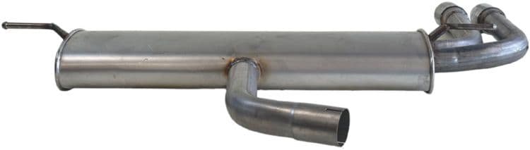 Uitlaatsysteem achterste geluiddemper past: AUDI A3 1.4 05.13-10.20