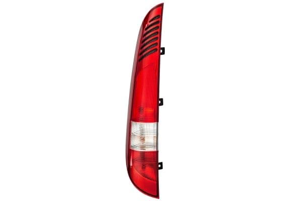 Achterlicht Links (P21/4W/P21W/R5W, kleur indicator wit, kleur van het glas red, anti-fog licht, achteruitrijlicht) past: MERCEDES VANEO 414 02.02-07.05