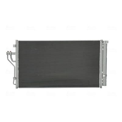 A/C condensator (met droger, (EN) additional fitting elements) past: HYUNDAI IX35  KIA CARENS III, CARENS IV, SPORTAGE III 1.6/2.0/2.0LPG 01.09-