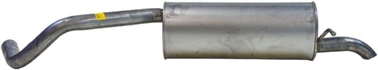 Uitlaatsysteem achterste geluiddemper past: SKODA FABIA III, FABIA III PRAKTIK 1.2 10.14-12.22