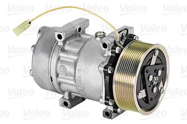 Airconditioning compressor past: RVI MIDLUM, PREMIUM 2  VOLVO FE, FE II, FL II, FL III 10.05-