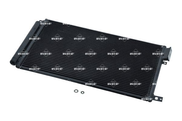 A/C condensator (met droger) past: ALFA ROMEO MITO  FIAT DOBLO  OPEL COMBO, COMBO TOUR 1.3D/1.4 08.08-