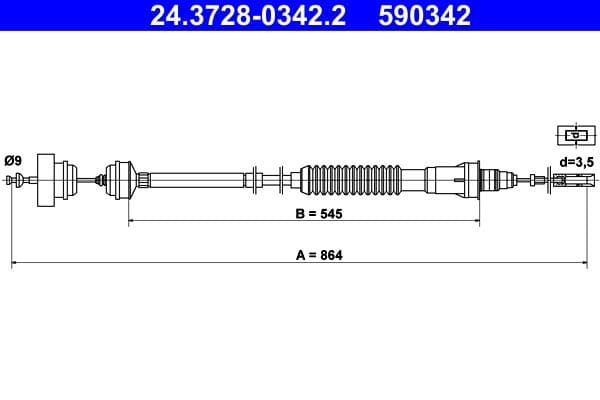 Clutch cable