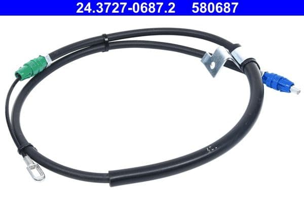 Handremkabel Achter Links (1360mm) past: FORD TRANSIT V363 2.0D/2.2D 08.13-