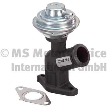 EGR-klep past: CITROEN BERLINGO, C4 I, C5 I, EVASION, JUMPY I, XANTIA, XSARA, XSARA PICASSO  FIAT SCUDO, ULYSSE  LANCIA ZETA  PEUGEOT 206, 306, 307, 406, 607, 806, EXPERT, PARTNER 2.0D 06.98-03.12