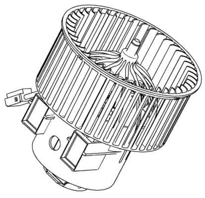 Luchtblazer past: VOLVO S60 II, S80 II, V60 I, V70 III, XC60 I, XC70 II  LAND ROVER FREELANDER 2, RANGE ROVER EVOQUE 1.5-4.4 03.06-12.19