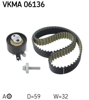 Timing belt set