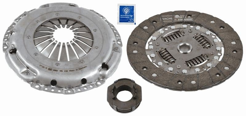 Koppelingskit met lager (228mm) past: VW PASSAT B3/B4, TRANSPORTER T4 1.8/2.0 02.90-04.03