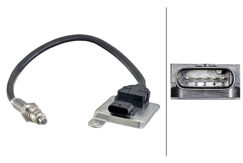 NOx-sensor past: MERCEDES GLC (C253), GLC (X253), MARCO POLO CAMPER (W447), S (W222, V222, X222), SLC (R172), SLK (R172), SPRINTER 3,5-T (B906), SPRINTER 3-T (B906), SPRINTER 4 1.6D-3.0D 06.06-