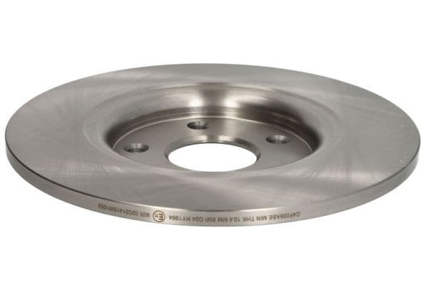 Brake disc Achter Links/Rechts (voor versterkte remmen) past: CHRYSLER TOWN & COUNTRY, VOYAGER V  DODGE GRAND, JOURNEY  FIAT FREEMONT  LANCIA VOYAGER 2.0D-3.6LPG 09.10-