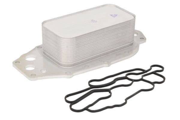 Olie radiator (groot  lager) past: CITROEN C5 III, C6  JAGUAR S-TYPE II, XF I, XJ  LAND ROVER DISCOVERY III, DISCOVERY IV, RANGE ROVER SPORT I  PEUGEOT 407, 607 2.7D 06.04-