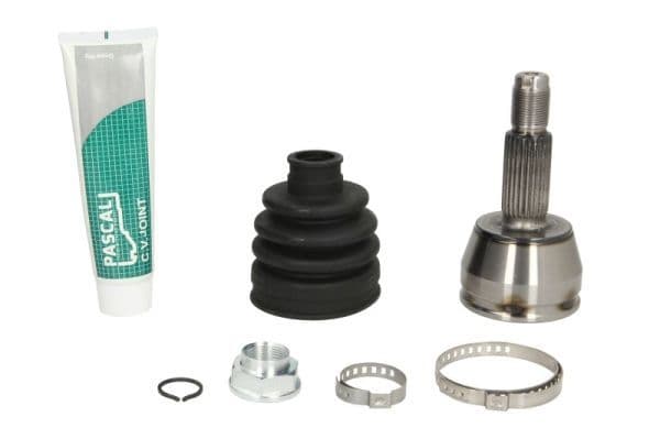 CV-gewricht buitenste Links/Rechts (25z/20z/56,5mm) past: FORD ESCORT V, FIESTA, FIESTA III, FIESTA IV, KA, STREET KA  MAZDA 121 III 1.0-1.6 03.89-11.08