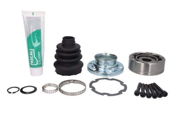 CV-gewricht binnen Links/Rechts (/33z/34mm) past: AUDI 80 B2, 80 B3, 80 B4, 90 B2, 90 B3, A1, A3, A4 B5, CABRIOLET B3, COUPE B2, COUPE B3, Q3, TT  SEAT ALTEA, ALTEA XL, AROSA, CORDOBA 0.8-3.6 09.75-