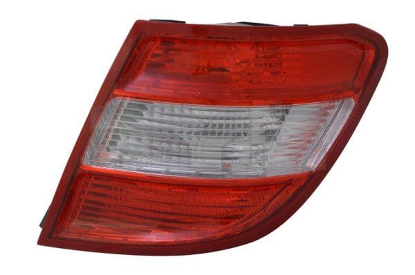 Achterlicht Links (P21W/W16W/W5W, kleur indicator wit, kleur van het glas red) past: MERCEDES C-KLASA W204 Stationwagon 01.07-03.11