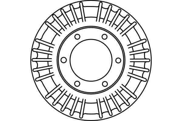 Remblokken set Voor , past: CHRYSLER SEBRING 2.0-3.0 01.00-