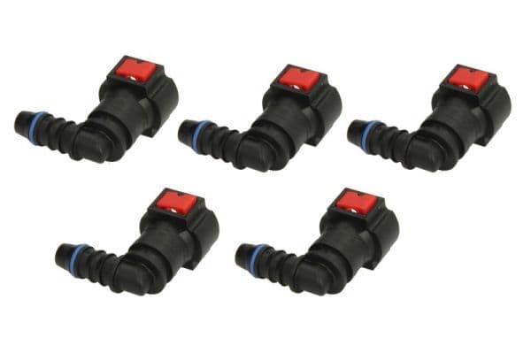 Ad Blue snelsluitkabel (hoek inch, met o-ring  tekalan, diameter aansluitpijp: 9,49mm, ID 8  8mm x 10mm, prijs per 5pcs)