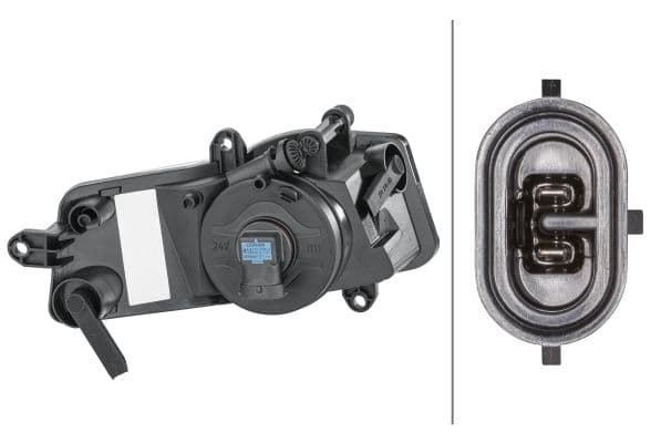 Mistlamp Voor Links (H11) past: AUDI A6 C6 10.08-08.11