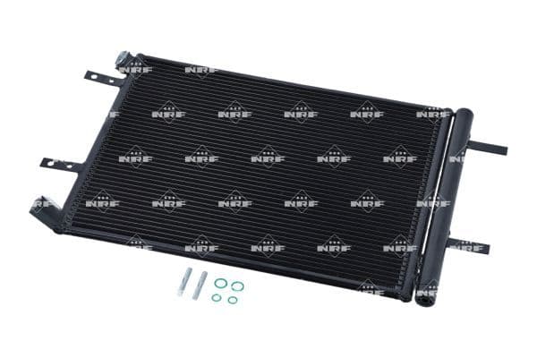 A/C condensator (met droger) past: DS DS 7, DS 9  CITROEN BERLINGO, C4 GRAND PICASSO II, C4 SPACETOURER, C5 AIRCROSS, GRAND C4 SPACETOURER, JUMPY III, SPACETOURER  FIAT SCUDO 1.2-Electric 09.14-