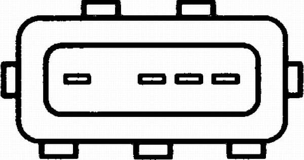 Luchtstroommeter (5 pin, module) past: FORD ESCORT CLASSIC, ESCORT VI, GALAXY I, MONDEO I, MONDEO II, PUMA, SCORPIO II, TRANSIT, TRANSIT TOURNEO 1.6-2.3 02.93-05.06