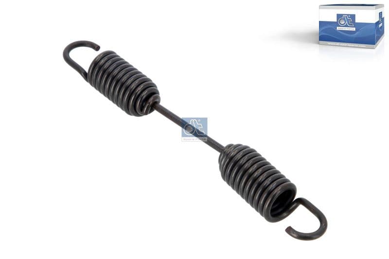 Spring, brake shoes