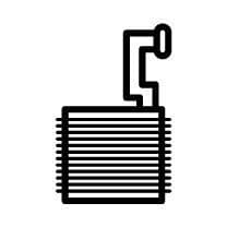 Airconditioning verdamper past: MERCEDES AMG GT (C190), AMG GT (R190), C (C204), C T-MODEL (S204), C (W204), CLS (C218), CLS SHOOTING BRAKE (X218), E (A207), E (C207) 1.6-6.3 01.07-