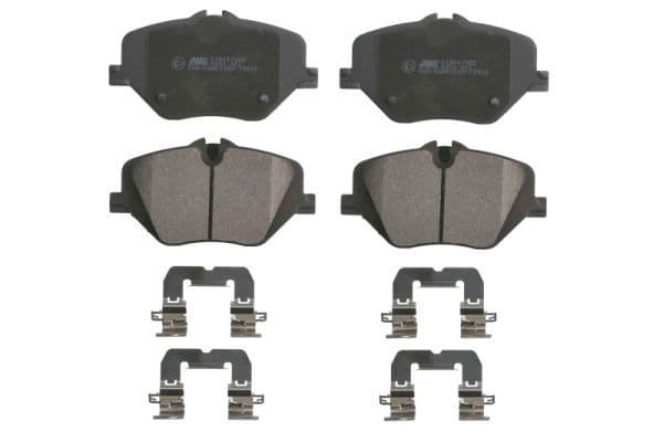 Remblokken set Voor , past: BMW 1 (F70), 2 GRAN COUPE (F74), 2 (U06), 5 (G60, G90, G68), 5 (G61, G99), X1 (U11), X2 (U10), X3 (G45) 1.5-Electric 11.21-