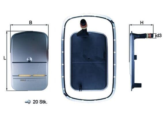 Hydraulic Filter, automatic transmission