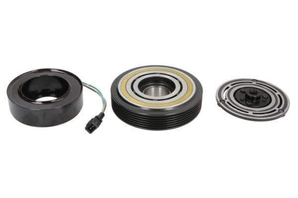 Airco compressor koppeling compleet (SANDEN SD7V16 6PK 126mm) past: VW CALIFORNIA T4 CAMPER, LT 28-35 II, LT 28-46 II, TRANSPORTER T4 1.8-2.8D 07.90-07.06