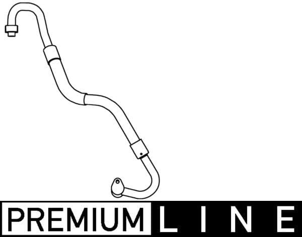 Airco slang/pijp (van de droger naar de airco compressor) past: FORD C-MAX, FOCUS C-MAX, FOCUS II 1.4/1.6/2.0 10.03-09.12