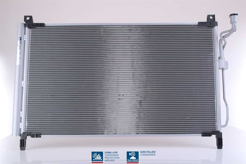 A/C condensator (met droger) past: NISSAN MURANO III 2.5H/3.5 10.14-