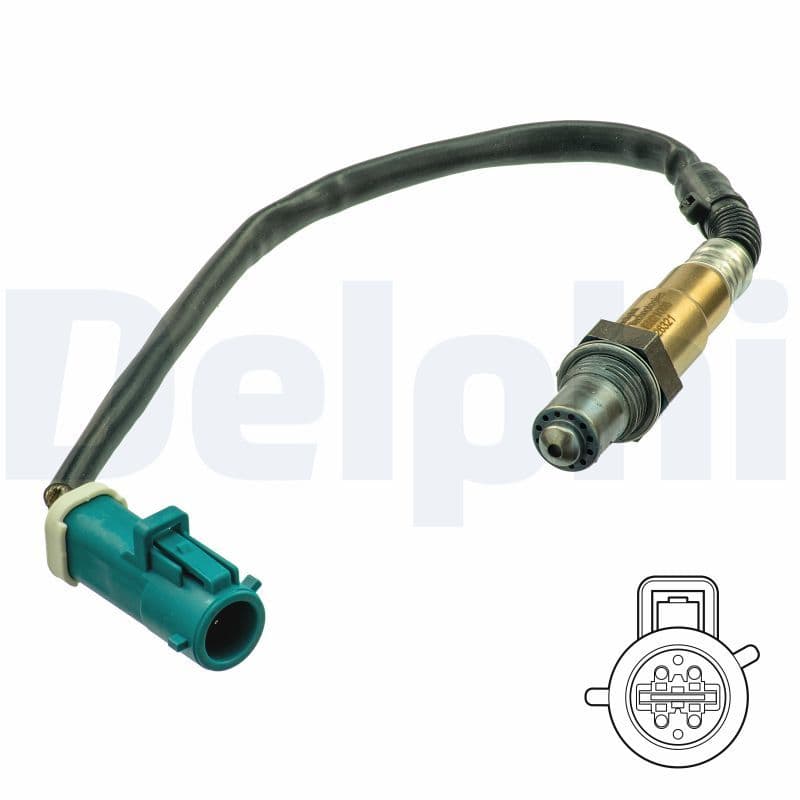 Lambda sonde (371mm) past: FORD C-MAX, C-MAX II, FOCUS C-MAX, FOCUS II, FOCUS III, GRAND C-MAX 1.4-1.6LPG 10.03-02.20