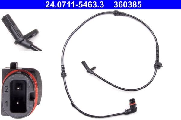 ABS-sensor Voor Links/Rechts past: MERCEDES S (C216), S (W221, V221) 2.2D-5.5 10.05-12.13