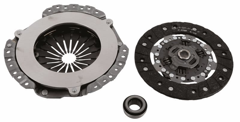 Koppelingskit met lager (215mm)