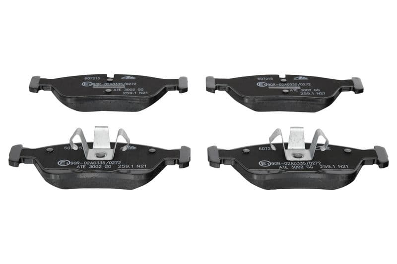 Remblokken set Voor , past: BMW 1 (E81), 1 (E87), 3 (E90) 1.6/2.0/2.0D 06.04-12.11