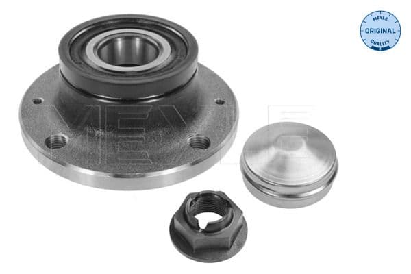 Wiellagerset met naaf Achter Links/Rechts (met hub) (30x129x65) past: ABARTH GRANDE PUNTO, PUNTO, PUNTO EVO  FIAT GRANDE PUNTO, PUNTO, PUNTO EVO  OPEL ADAM, CORSA D, CORSA E 0.9-1.9D 06.05-