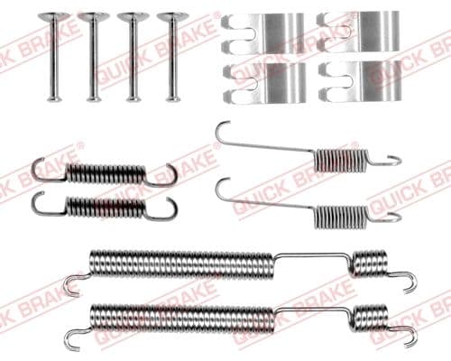 Accessory Kit, brake shoes