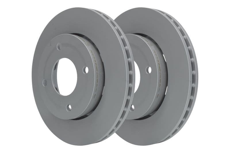Brake disc Voor Links/Rechts past: MITSUBISHI COLT, COLT CZC VI, COLT VI  SMART FORFOUR 1.1-1.5D 01.04-06.12