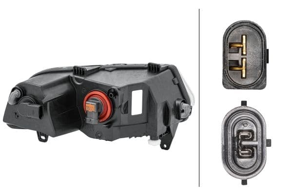 Mistlamp Voor Links (H8/P21W, met DRL  met gebogen lichten) past: VW POLO V 6C 05.14-09.17