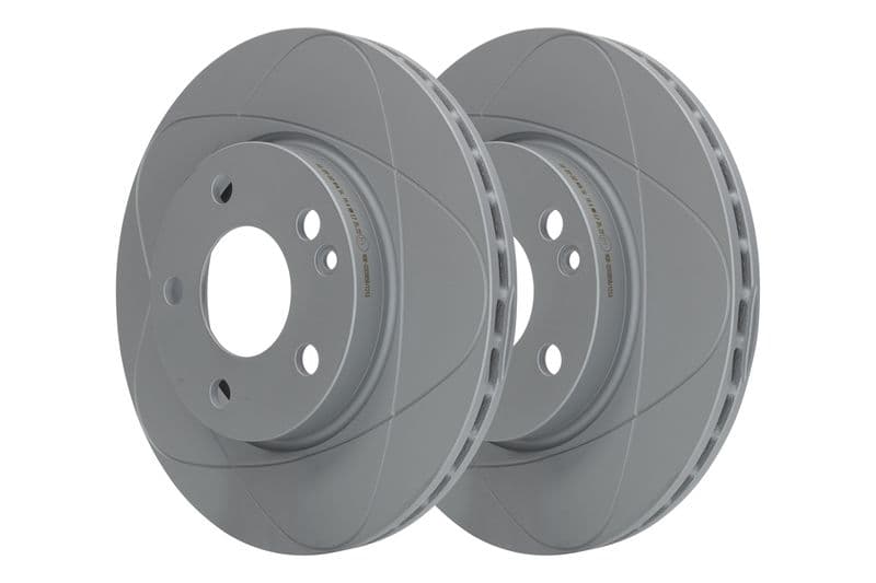 Brake disc, 1pcs, ATE PowerDisc, Geventileerd, Cut, Voor   Links/Rechts, buitendiameter 276 mm, dikte 22 mm, past: MERCEDES A (W169), B SPORTS TOURER (W245) 1.5-2.0D 09.04-06.12