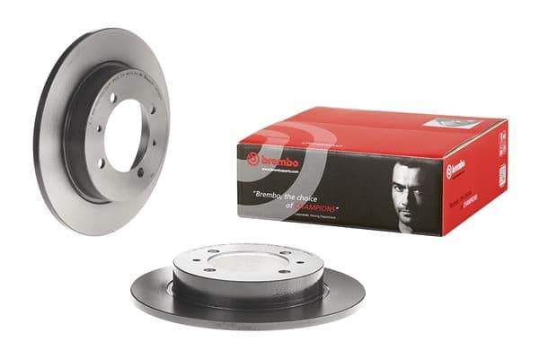 Brake disc Achter Links/Rechts past: VOLVO S40 I, V40  MITSUBISHI CARISMA, LANCER V, SPACE STAR 1.3-2.0 01.94-06.06
